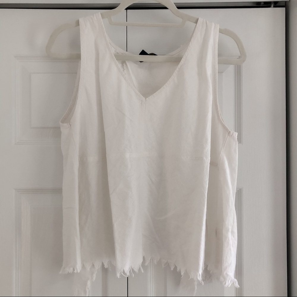 Open Back Tank Top